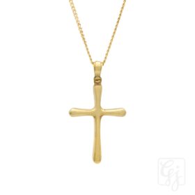 9K Yellow Gold Cross