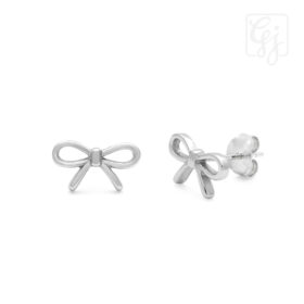 Sterling Silver Bowl Studs