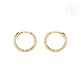 9K Yellow Gold Huggies