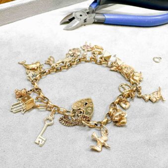 Golden Memories: How Charm Bracelets United Mrs. Swift and Her Granddaughters 1 Gillian's Jewellery - Charm Bracelet - Mrs Swift story-03
