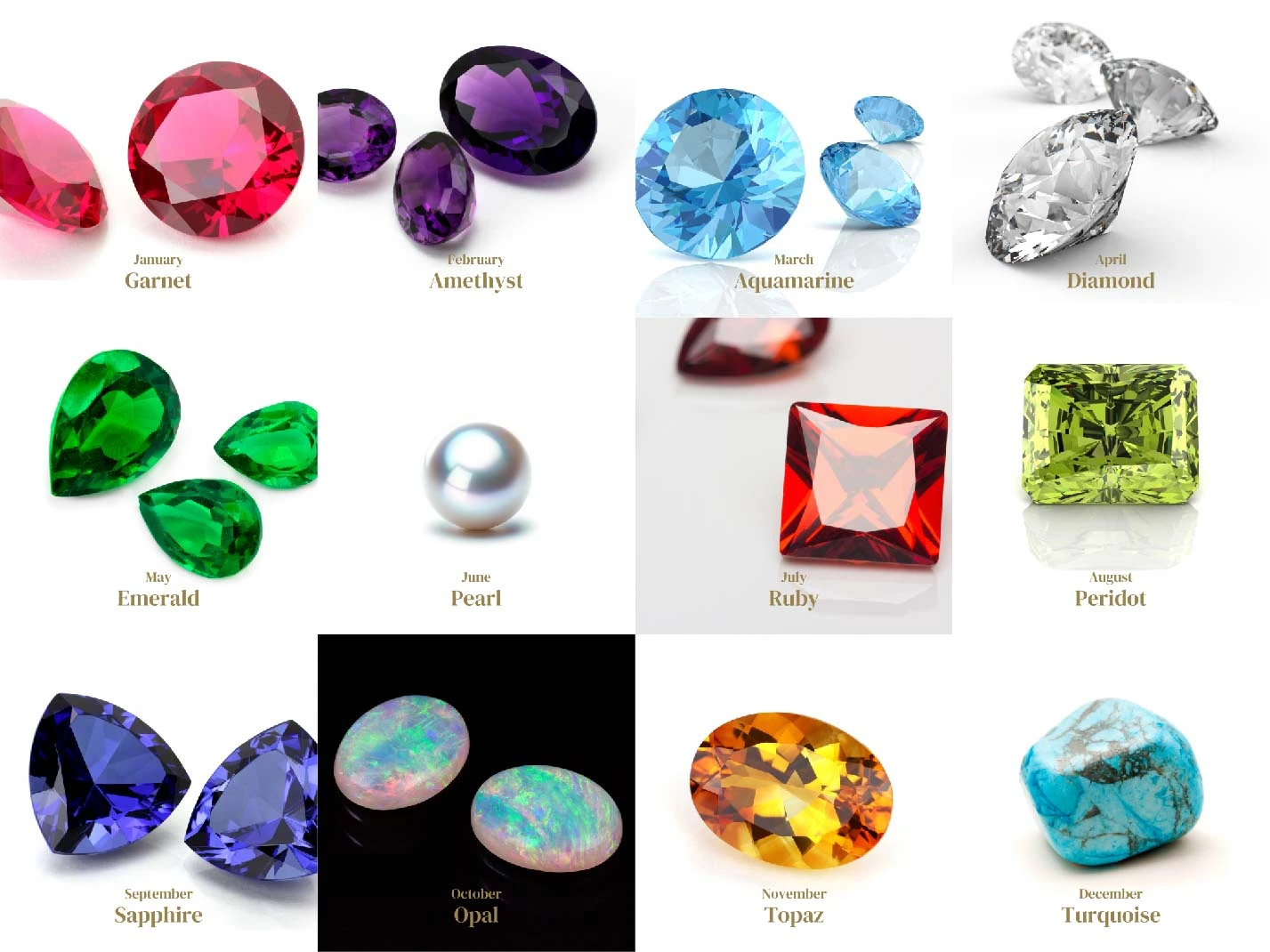 Home 2 Birthstones: Every Month’s A Gem | Custom Made Jewellery