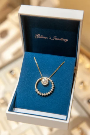 Jewellery Remodelling and Restoration Ideas & Guidelines | Transforming Timeless Treasures 3 Gillians Jewellery - Rings to Pendant, 3 in 1 Pendant Final Product, Jewellery Designer, Jewellery Remodelling in Forest Hill Chase, Melbourne, Eastern Suburbs